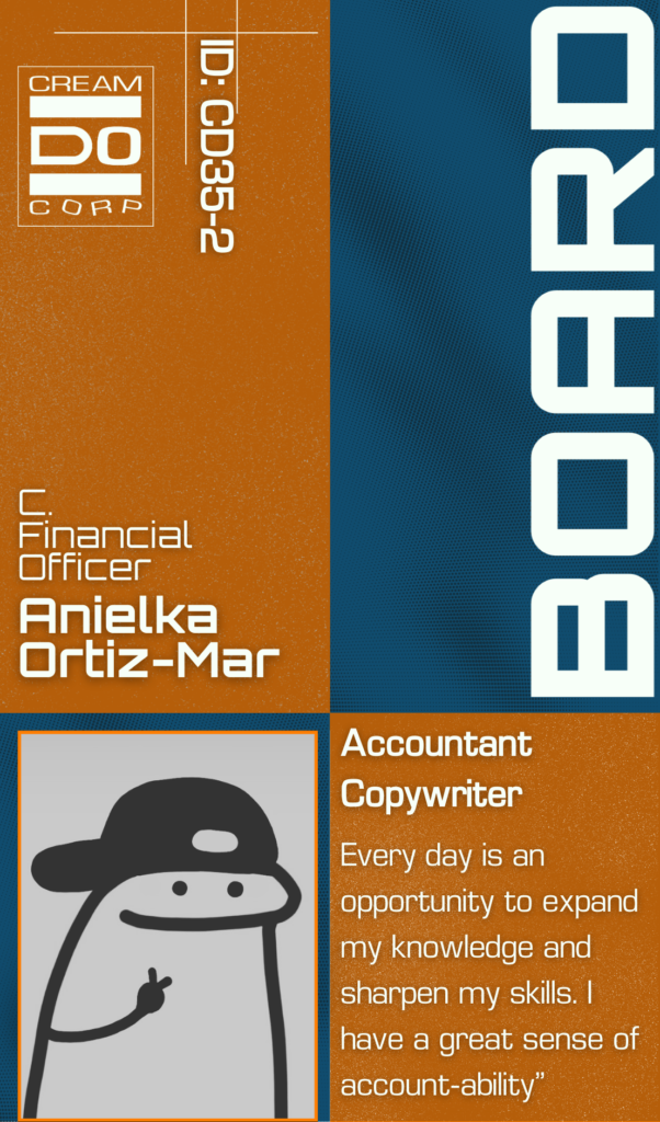 creamdo corp id badge, ceo batch 101