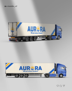 camiones bodegas aurora, post instagram