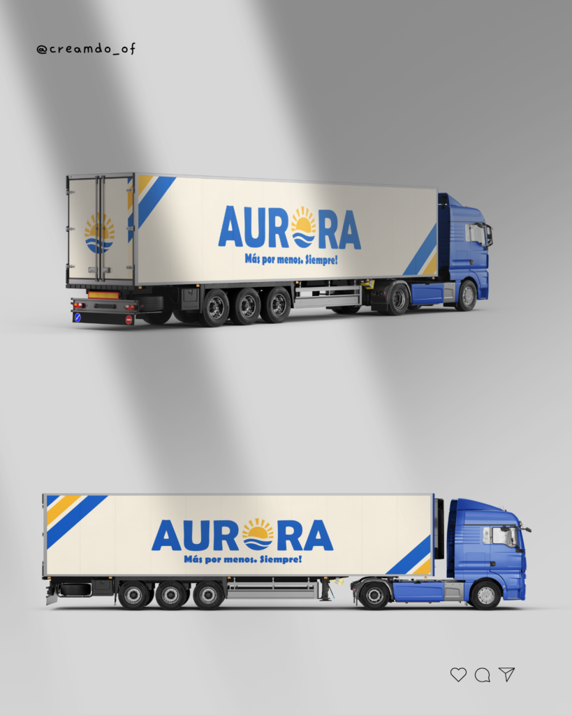 camiones bodegas aurora, post instagram