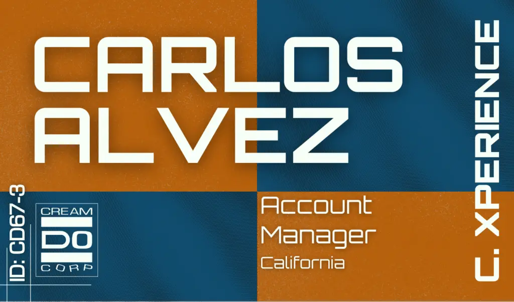 carlos alves id badge, creamdo corp 2026, website id