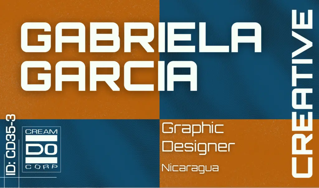 gabriela garcia, id badge, creamdo corp 2026, website id