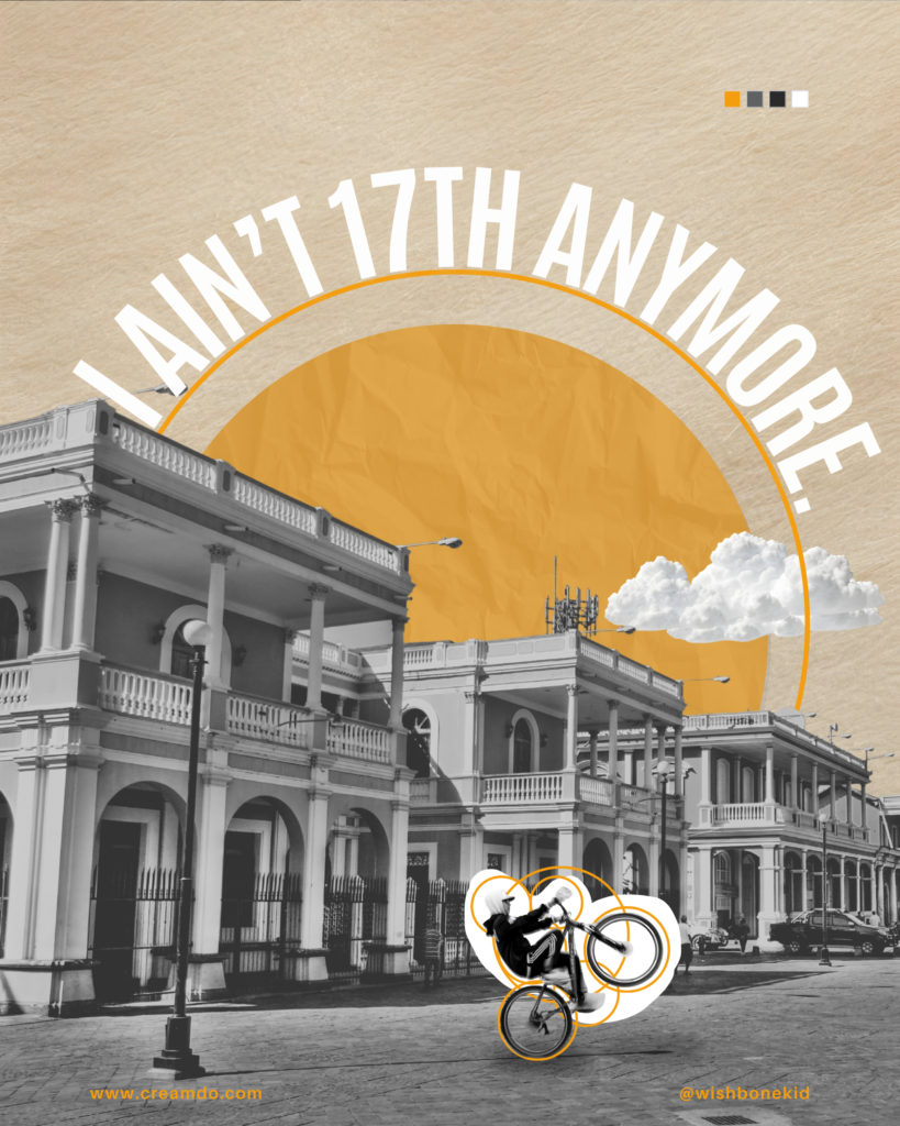 i aint 17th anymore, wishbonekid, poster, creamdo corp 2026