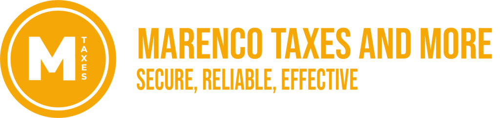 marenco taxes and moremain short version imagotipo