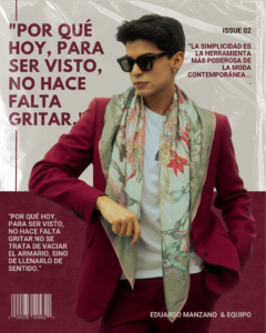 para ser visto no hace falta gritar