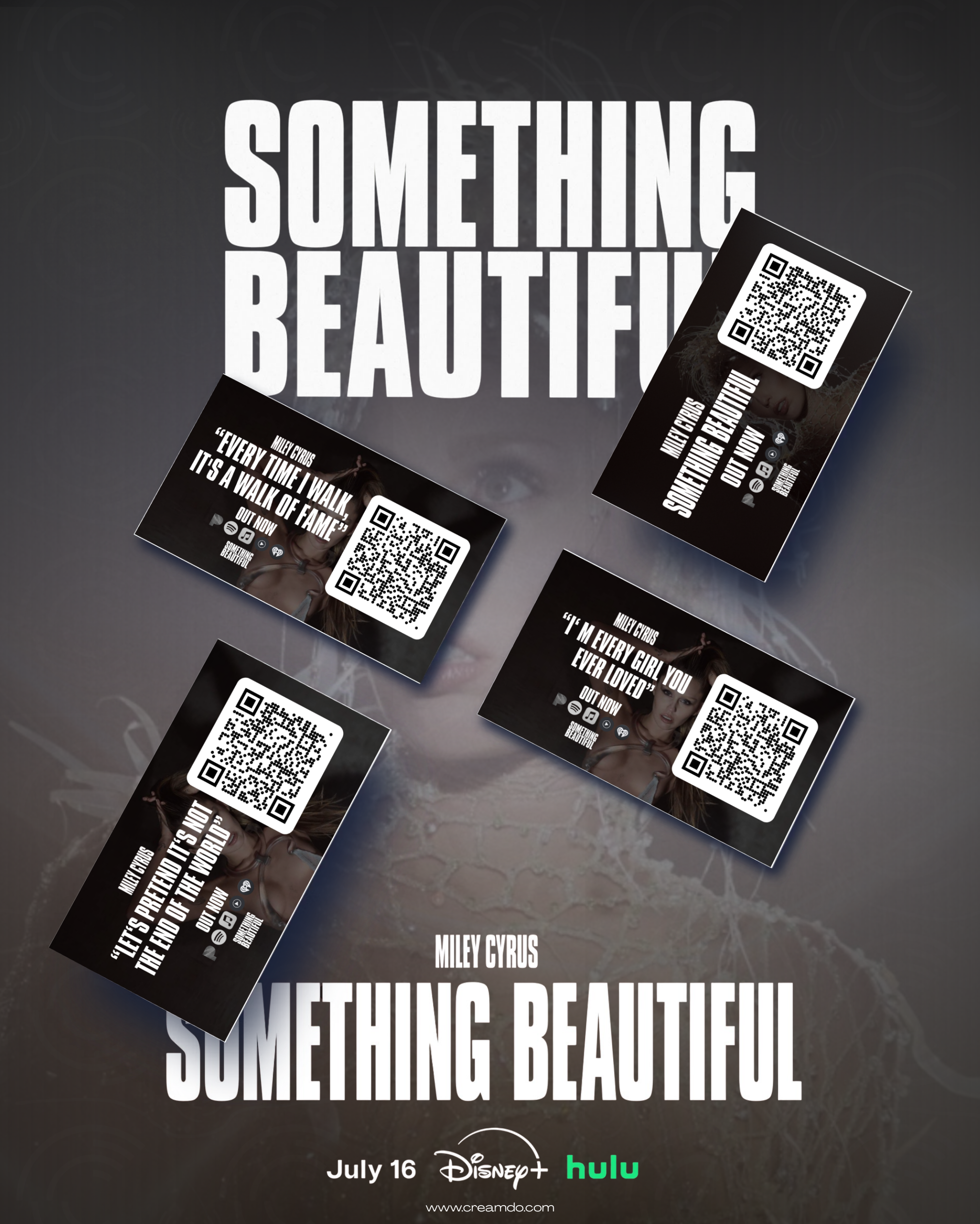 something beautiful, portada