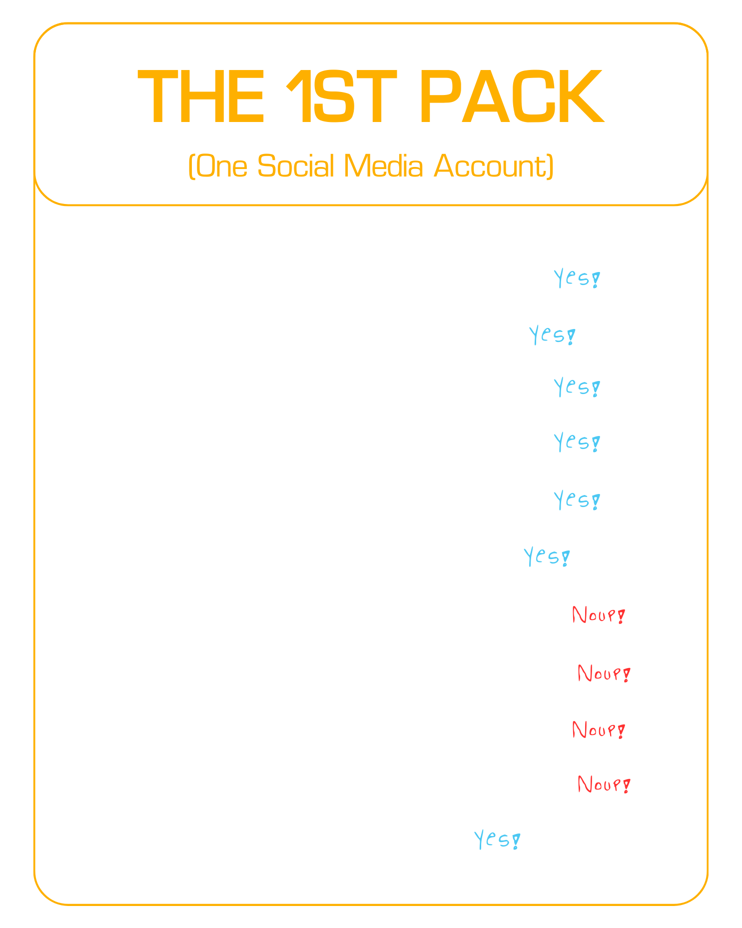starter pack, social media plans, creamdo corp, website